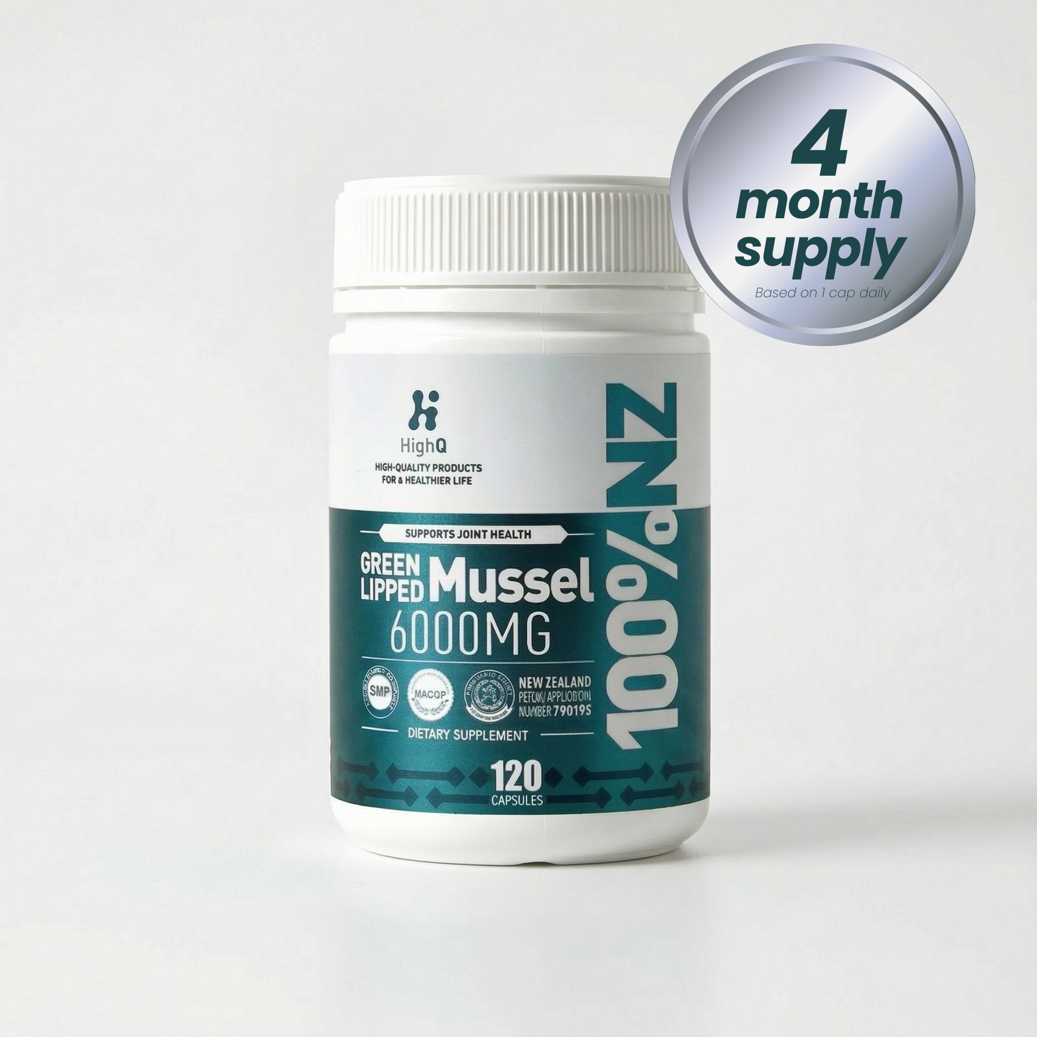 Green Lipped Mussel Joint Support (120 Caps)