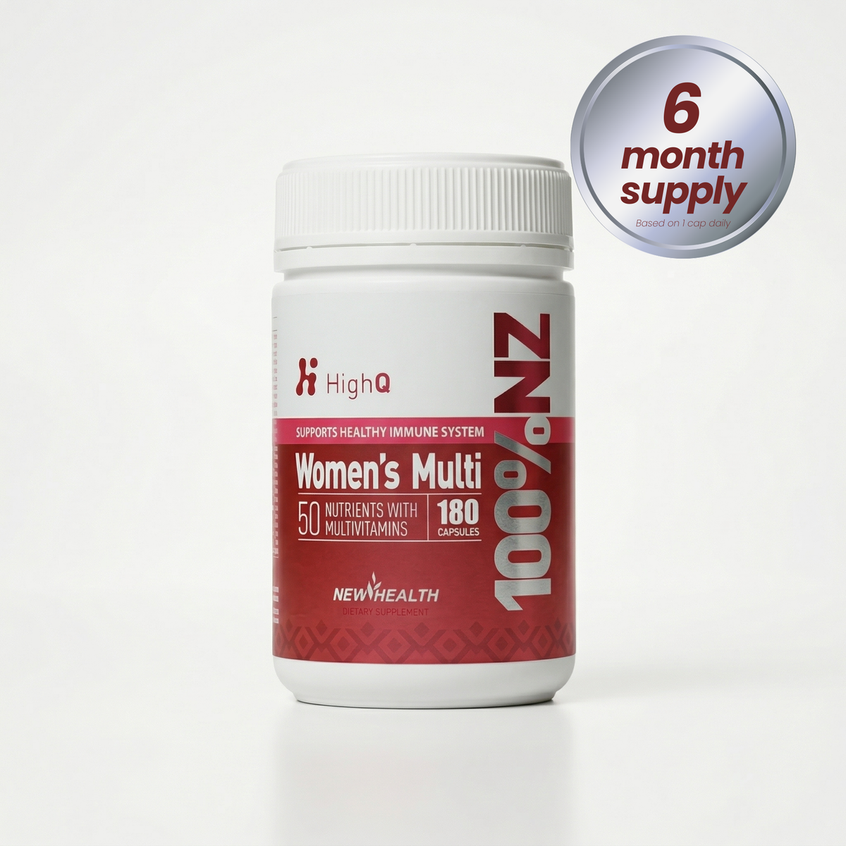 Women's 50 Multi-Vitamins (180 Capsules)