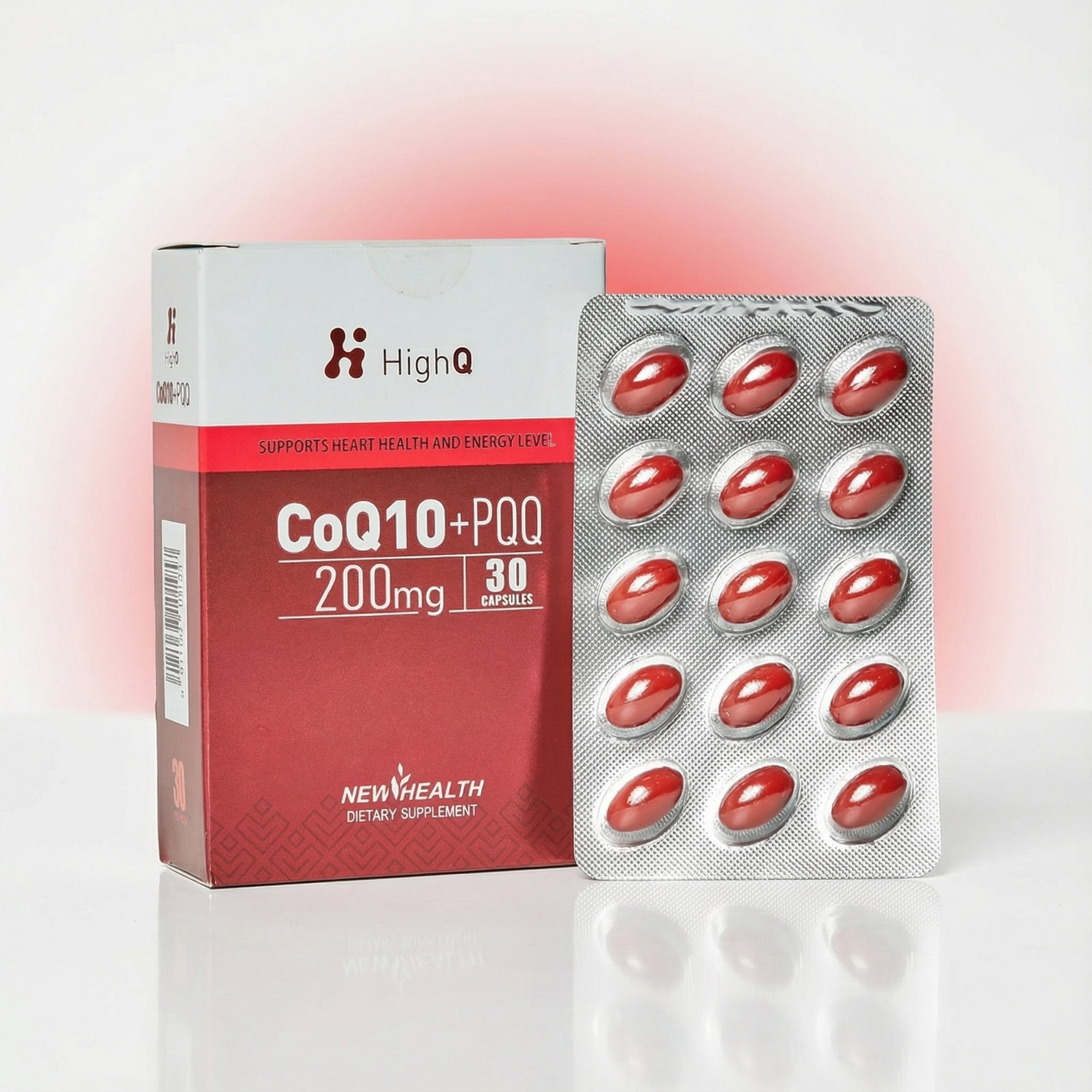 CoQ10 200mg + PQQ 10mg (30 Caps)