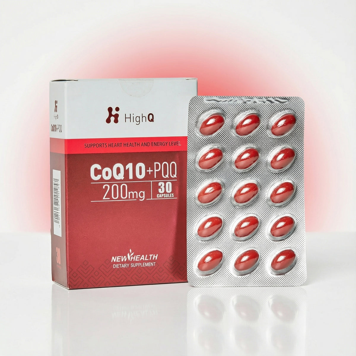 CoQ10 200mg + PQQ 10mg (30 Caps)