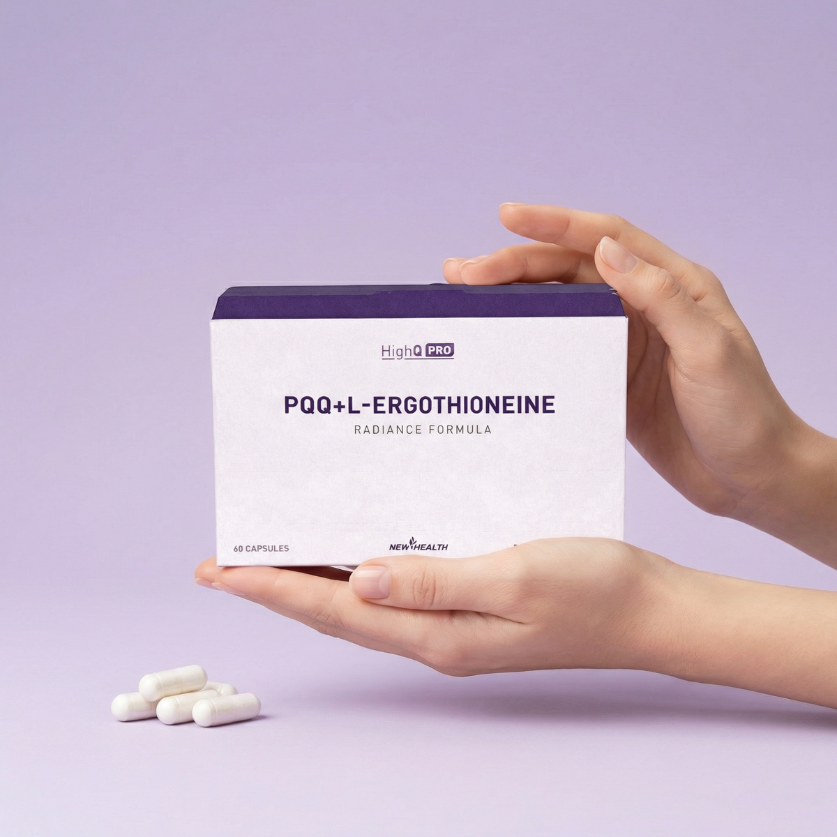 HighQ PQQ + L-Ergothioneine Cellular Support (60 Capsules)