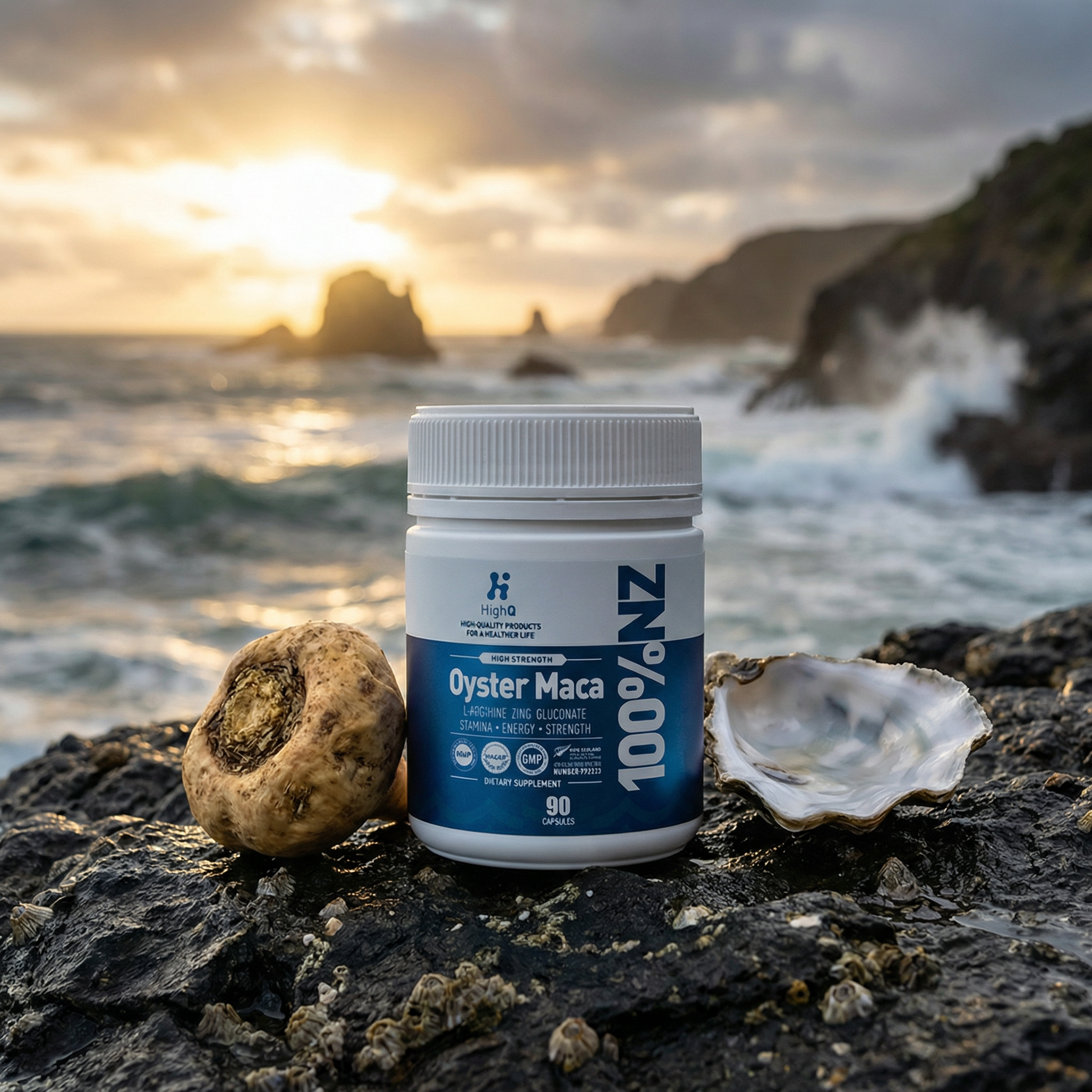Oyster & Maca Energy Support (90 Capsules)
