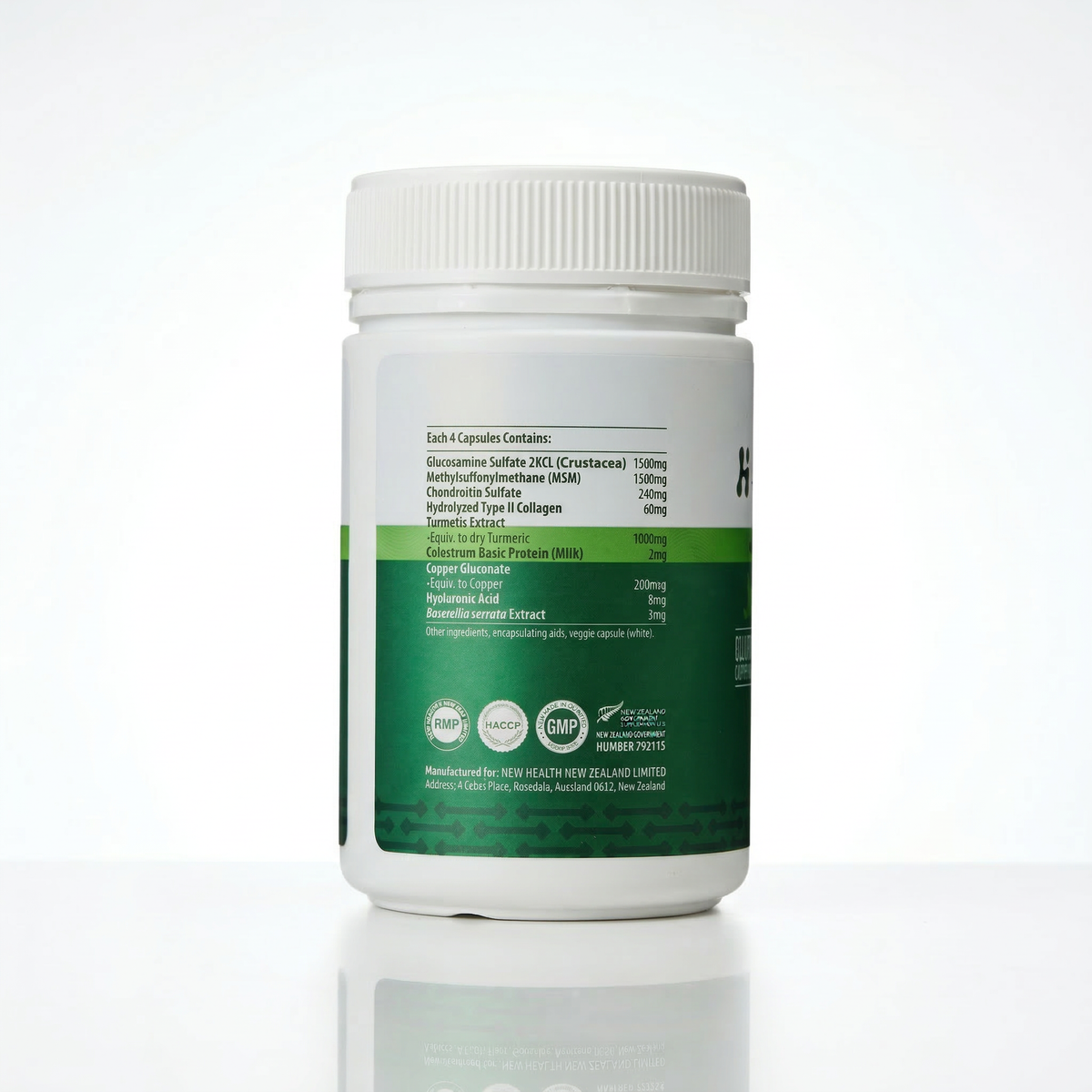Joint Care Glucosamine Complex 1560mg (120 Caps)